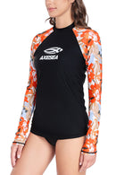 Axesea Long Sleeve UPF 50 Rash Guard Top