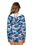 Axesea Feeling Nature Hoodie Rash Guard  Top